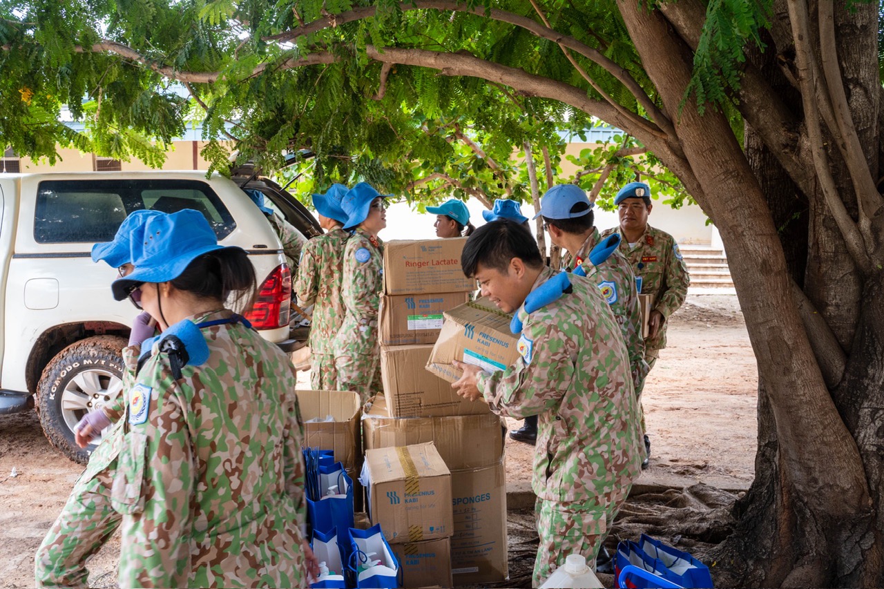 Nhiều hoạt động ý nghĩa của Bệnh viện dã chiến tại Nam Sudan