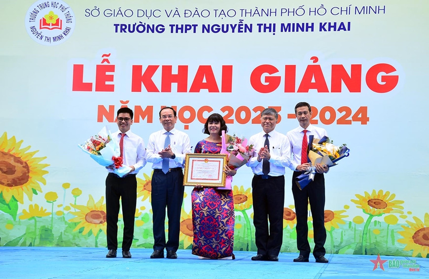 TP Hồ Chí Minh Hơn 1,7 triệu trẻ mầm non, học sinh bước vào năm học mới