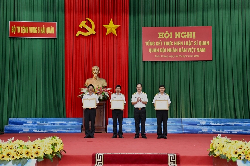 Vùng 5 Hải quân thực hiện có hiệu quả Luật Sĩ quan