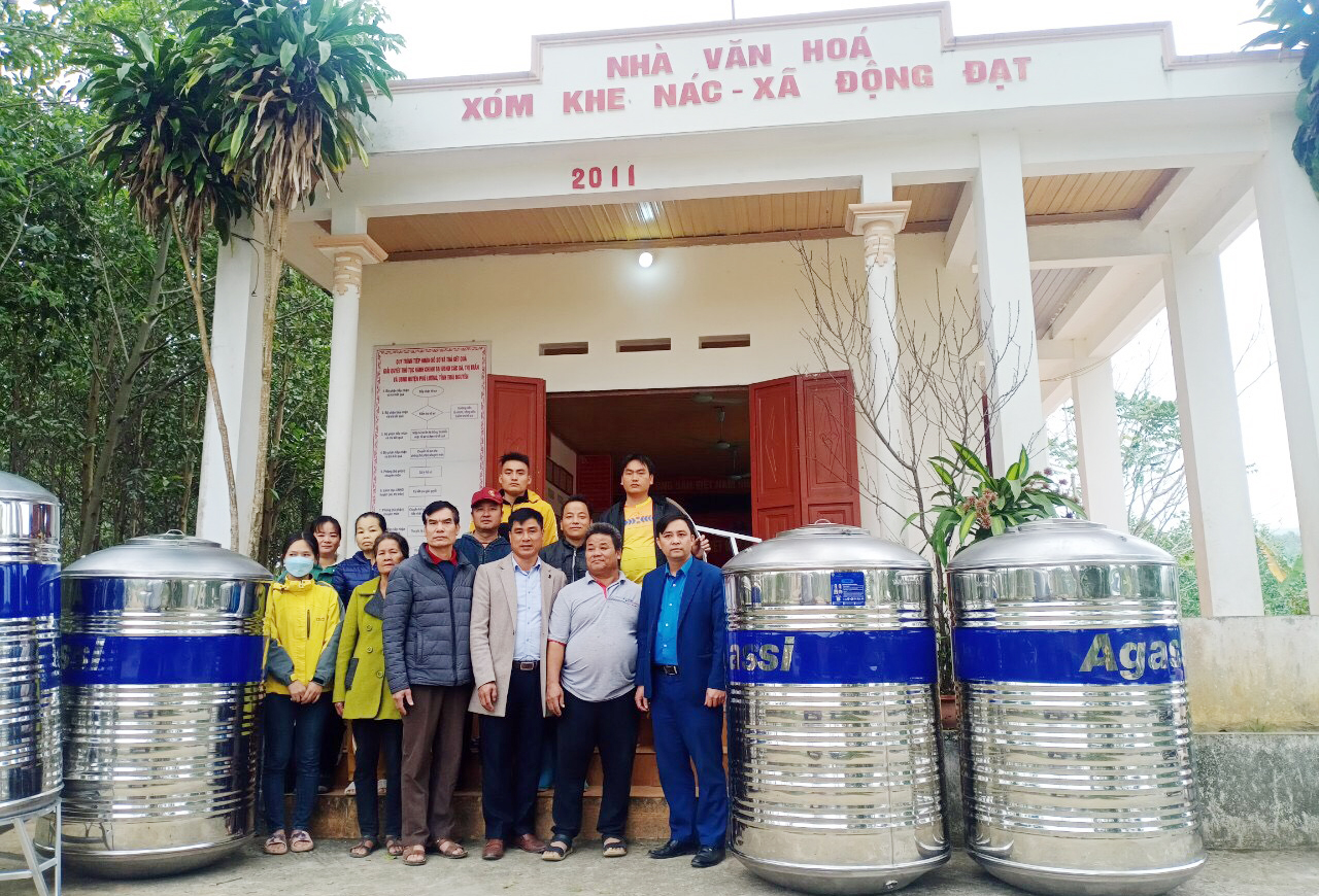 Mang nước sạch đến với người dân vùng đồng bào dân tộc thiểu số