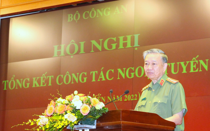 Lực lượng Công an nhân dân thực hiện tốt công tác ngoại tuyến