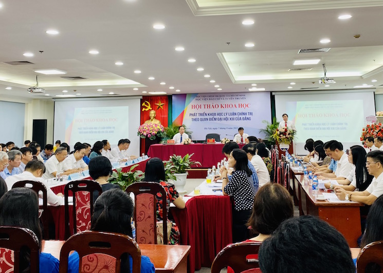 Phát triển khoa học lý luận chính trị theo quan điểm Đại hội XIII của Đảng