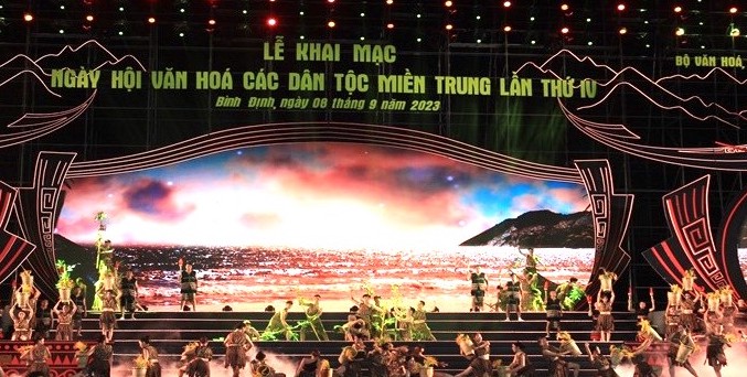 Khai mạc Ngày hội Văn hóa các dân tộc miền Trung lần thứ IV - năm 2023