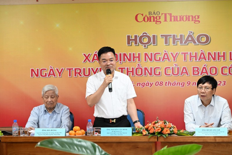 Đề xuất thành lập Ngày truyền thống của Báo Công Thương