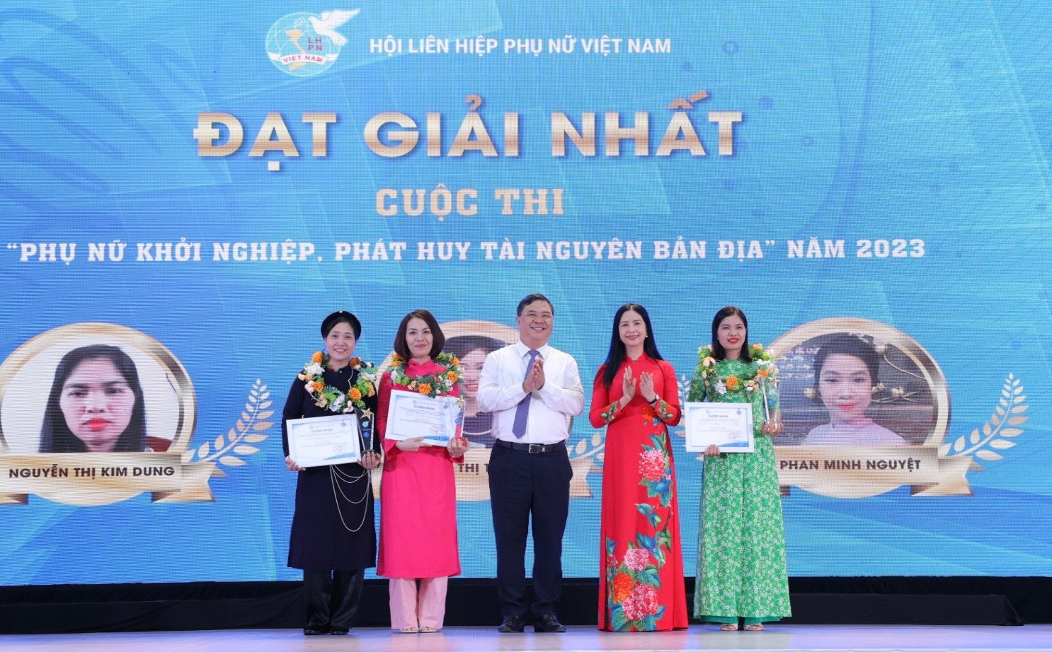Bắc Giang, Hà Giang nhận giải dự án khởi nghiệp tiêu biểu của phụ nữ miền Bắc