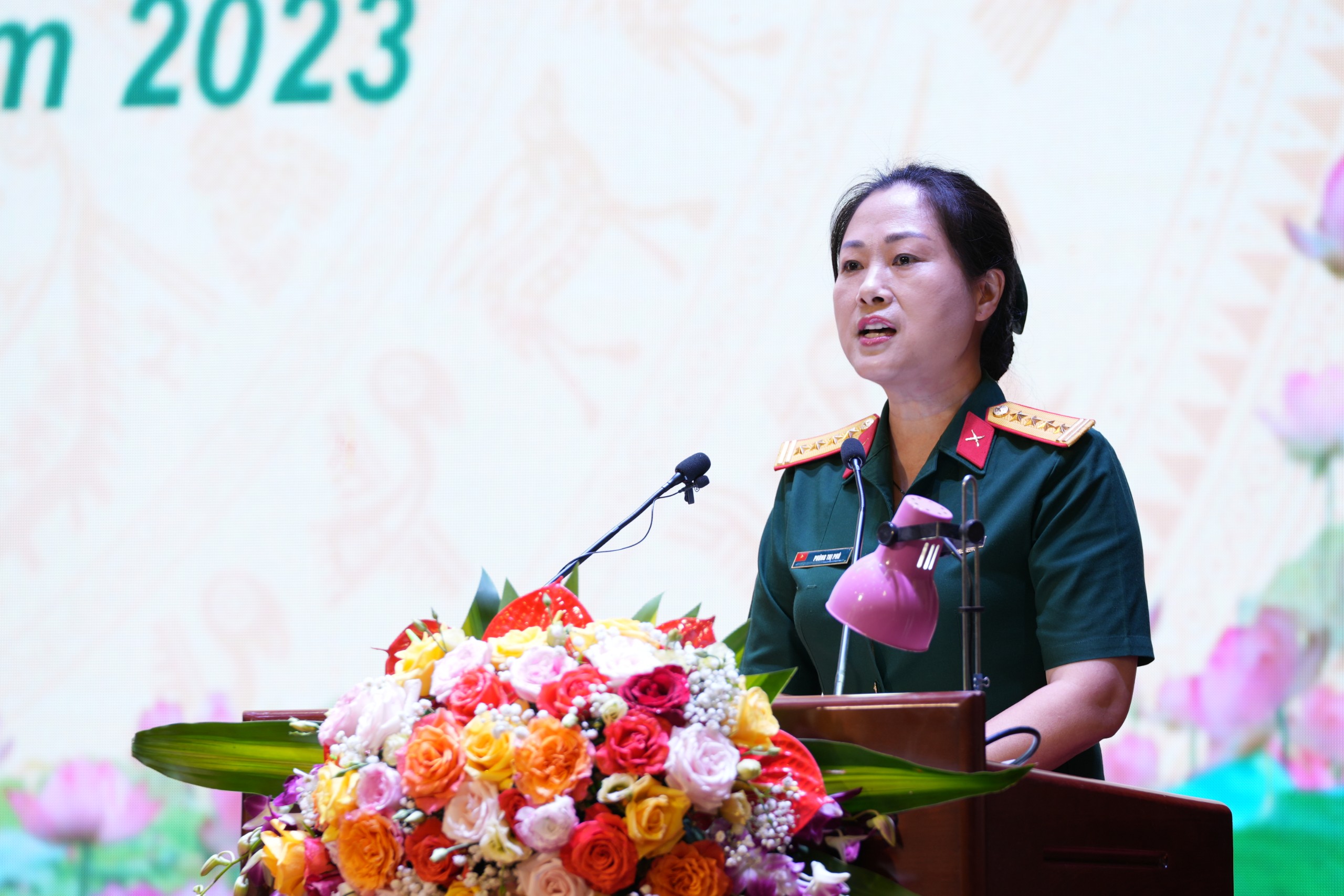 Tập huấn công tác vì sự tiến bộ của phụ nữ và bình đẳng giới trong Quân đội