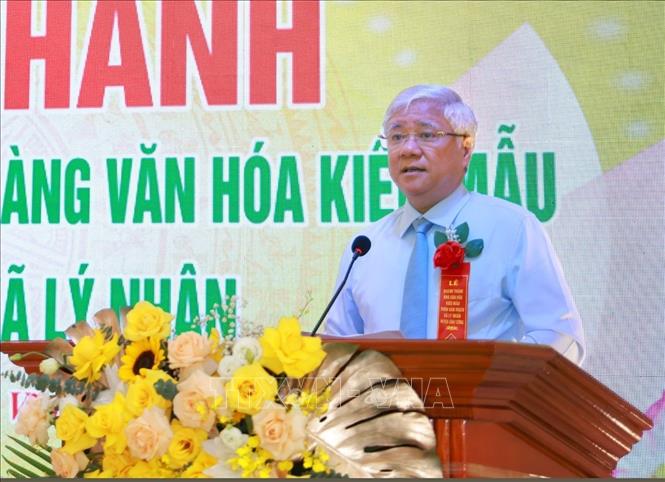 Khánh thành khu thiết chế Làng văn hóa kiểu mẫu tại Vĩnh Phúc