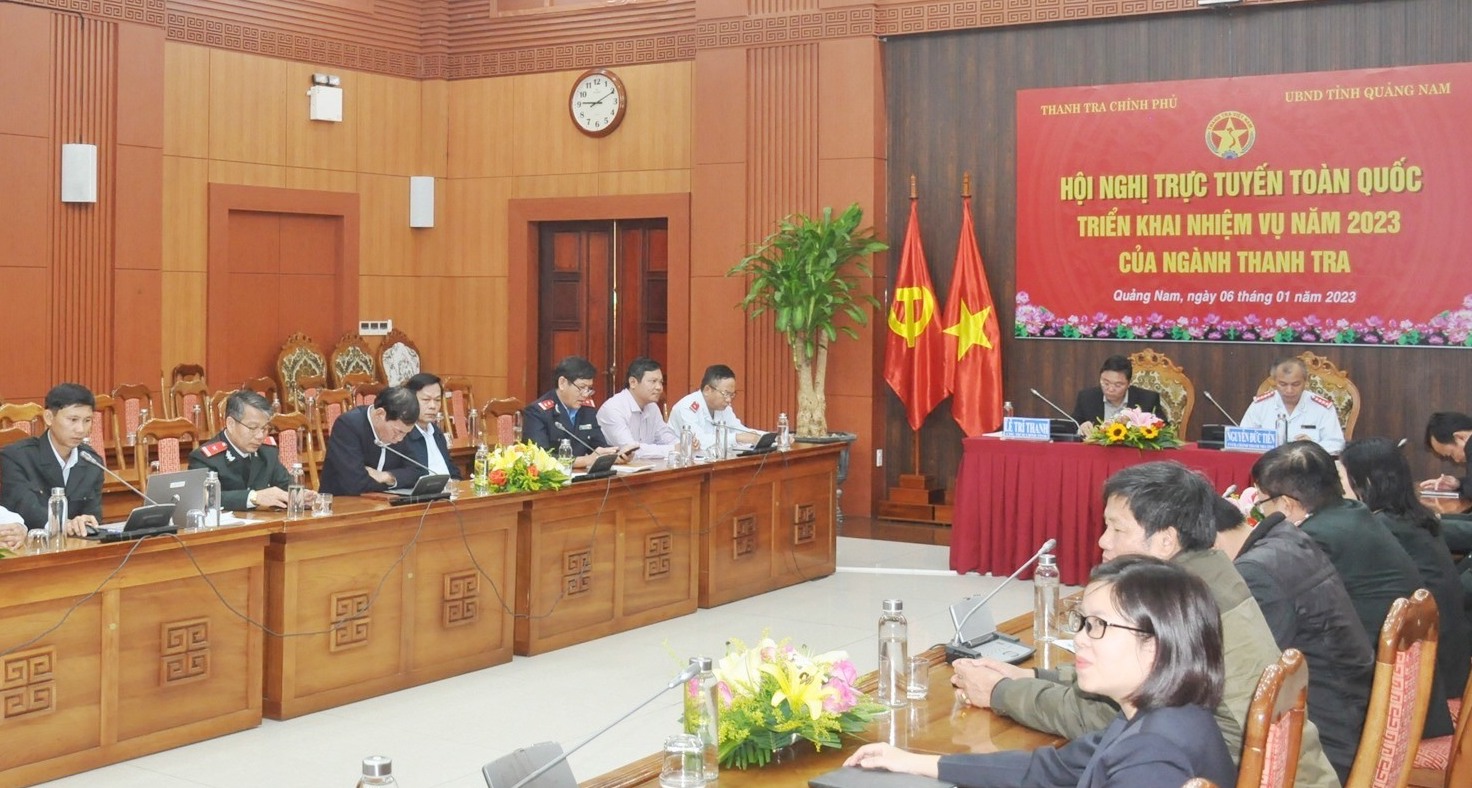 Quảng Nam Triển khai thực hiện đồng bộ, hiệu quả công tác thanh tra
