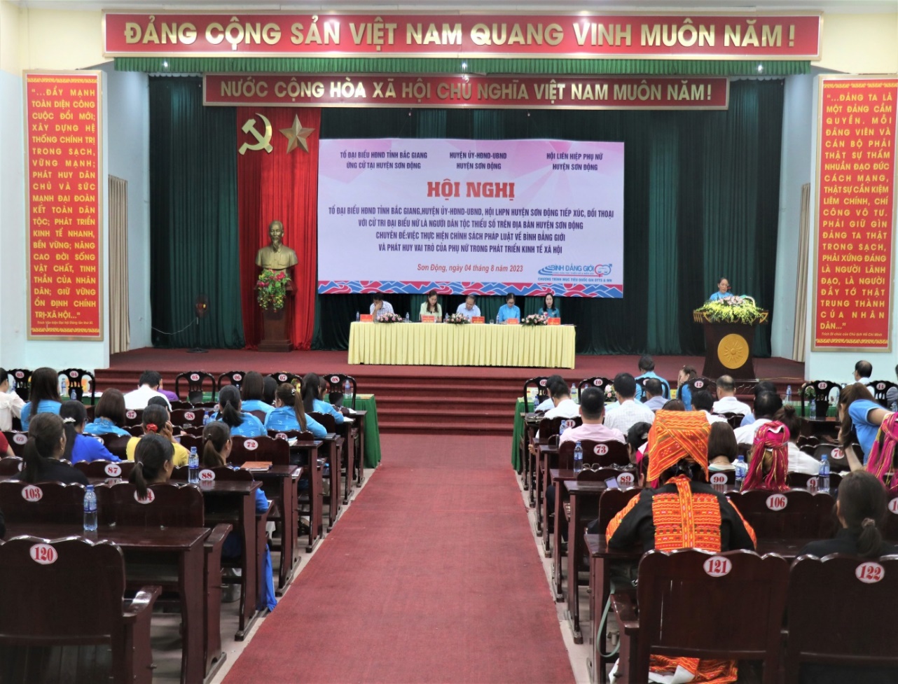 Bắc Giang Ưu tiên bố trí kinh phí cho công tác bình đẳng giới