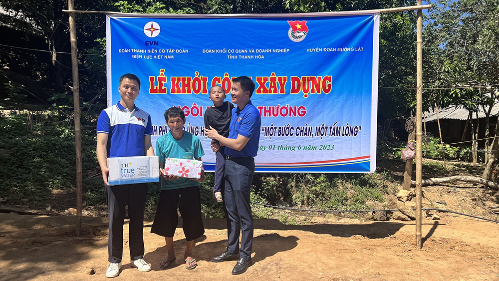 Khởi công xây dựng ngôi nhà yêu thương tại Thanh Hoá