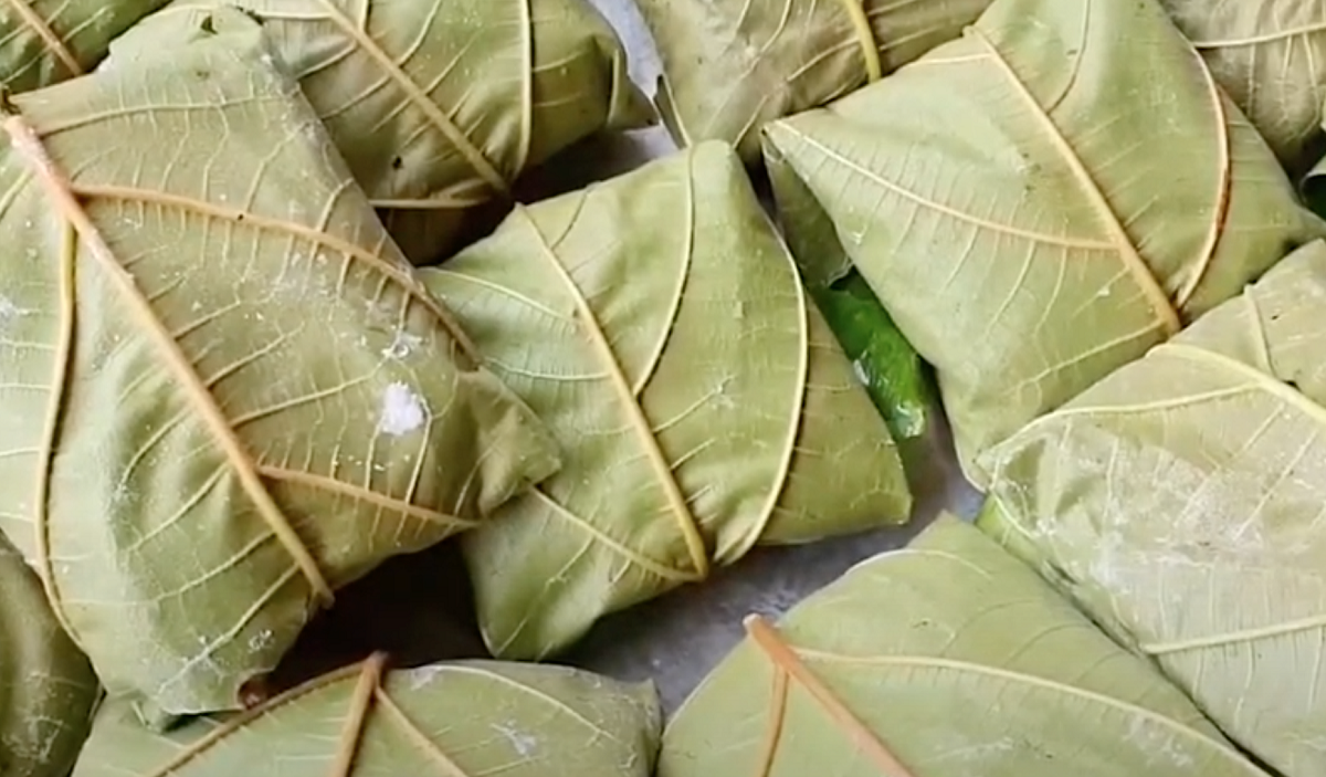 Bánh “Pẻng rày” của người Tày ở Cao Bằng