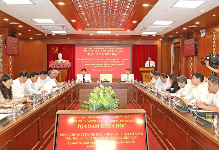 Đồng chí Nguyễn Chí Diểu – Nhà lãnh đạo tiền bối tiêu biểu của Đảng và cách mạng Việt Nam”