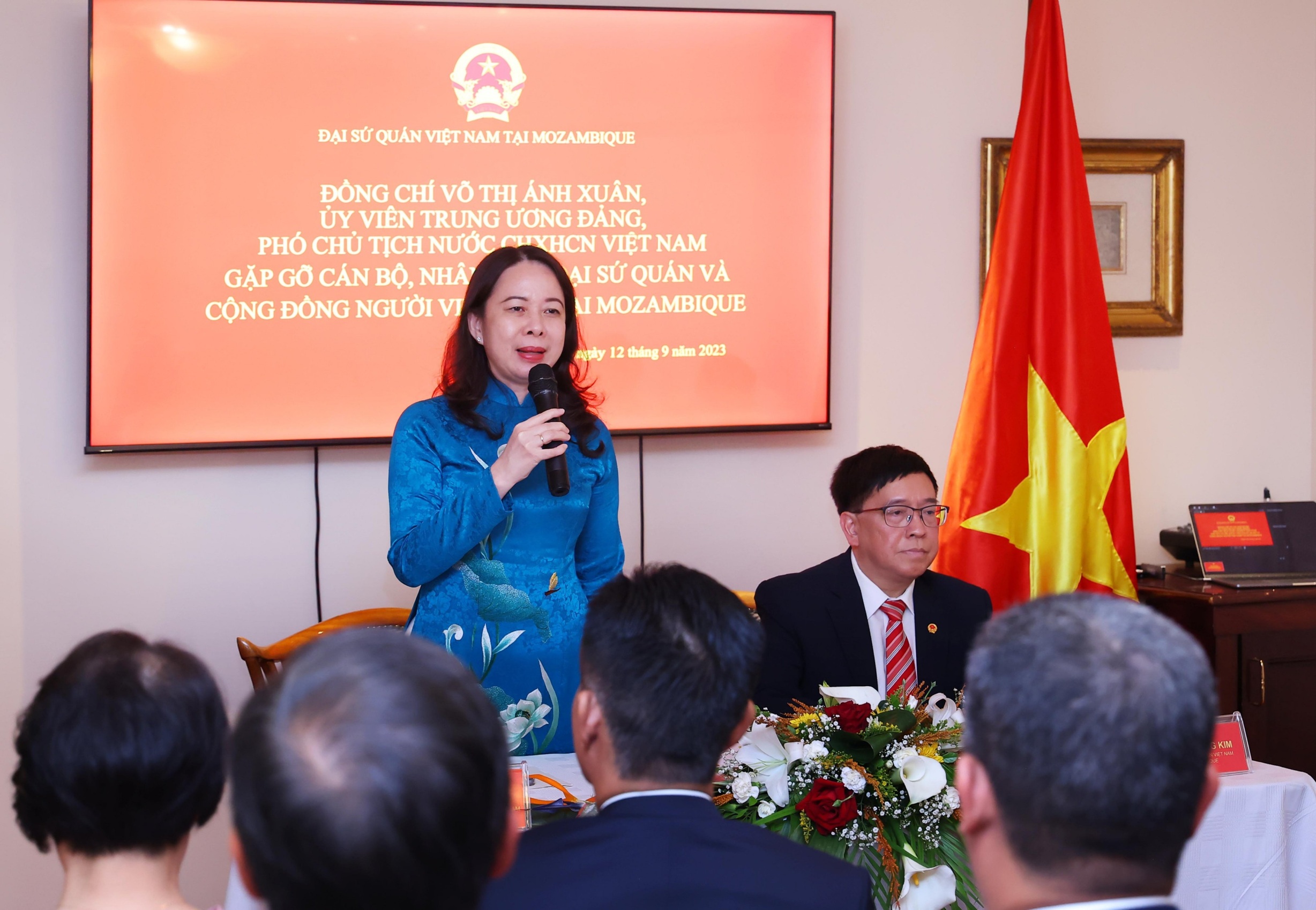 Hoạt động của Phó Chủ tịch nước Võ Thị Ánh Xuân tại Mozambique