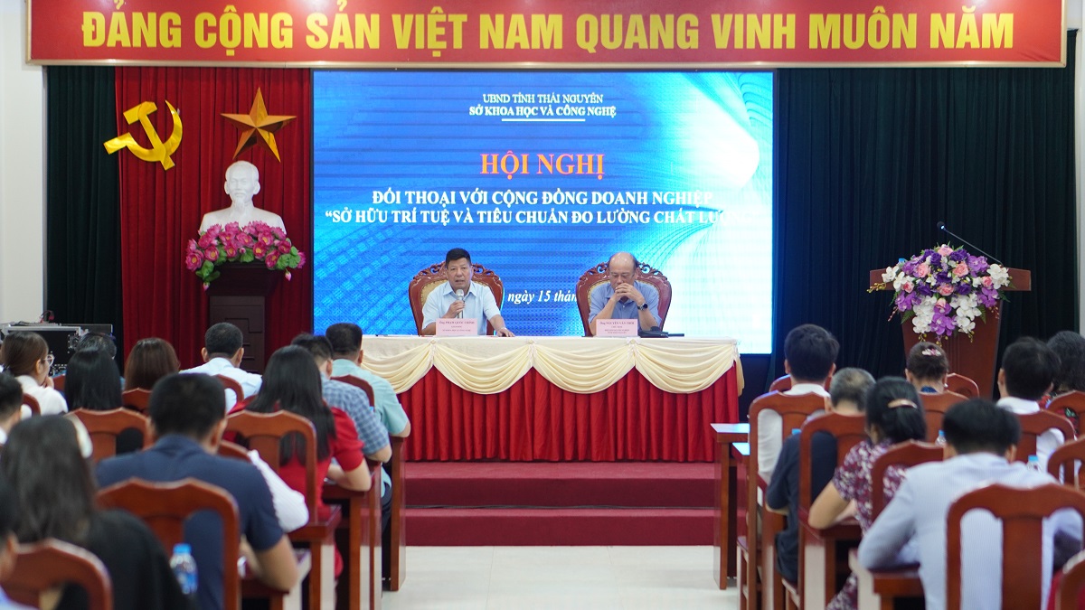 Thái Nguyên Đối thoại doanh nghiệp về Sở hữu trí tuệ và Tiêu chuẩn Đo lường Chất lượng