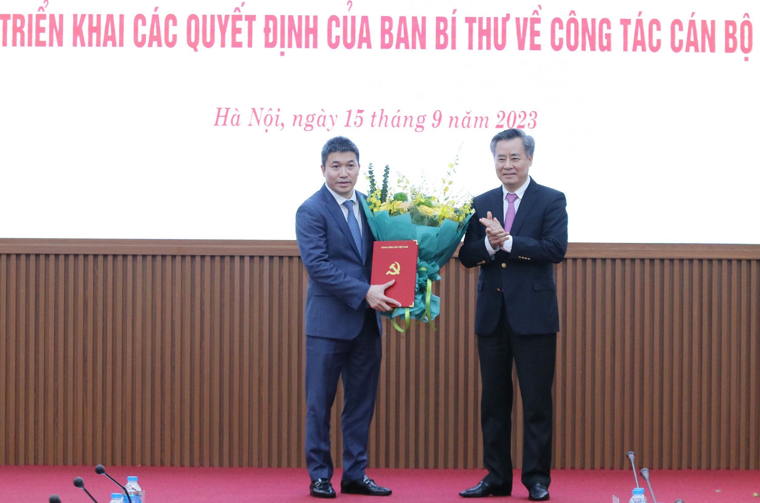 Đồng chí Phan Anh Sơn giữ chức Bí thư Đảng đoàn Liên hiệp các tổ chức hữu nghị Việt Nam