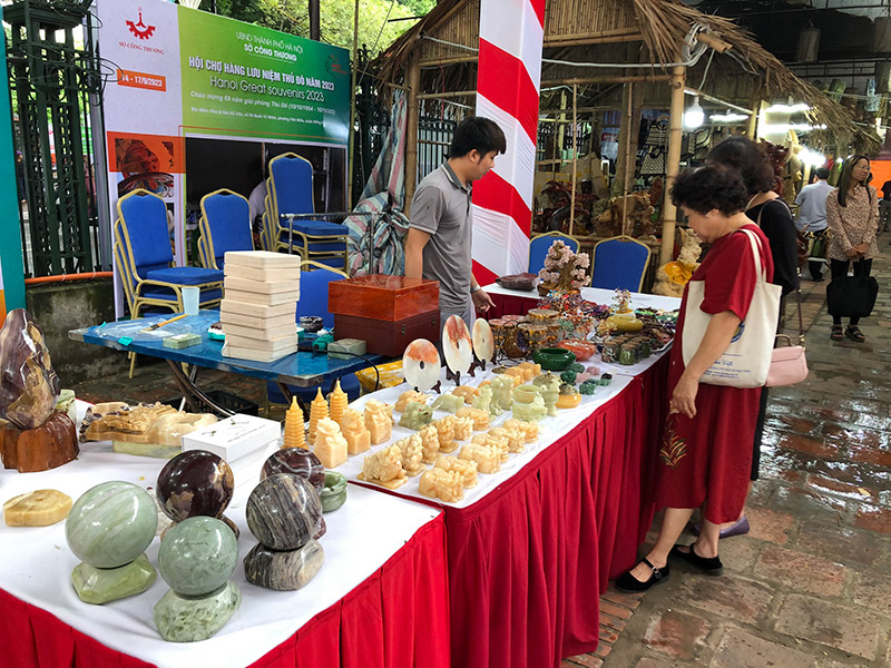 Cơ hội đến với hàng ngàn mặt hàng thủ công mỹ nghệ tiêu biểu của Thủ đô