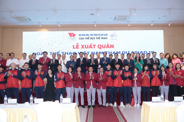 Đoàn Thể thao Việt Nam xuất quân tham dự ASIAD 19