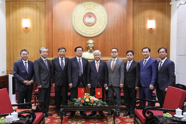 Thúc đẩy quan hệ giữa MTTQ Việt Nam và Chính hiệp Trung Quốc