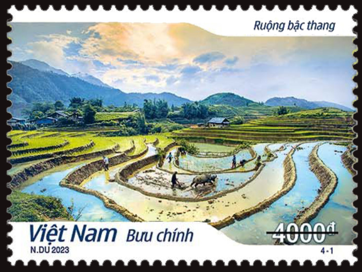 Phát hành Bộ tem Ruộng bậc thang
