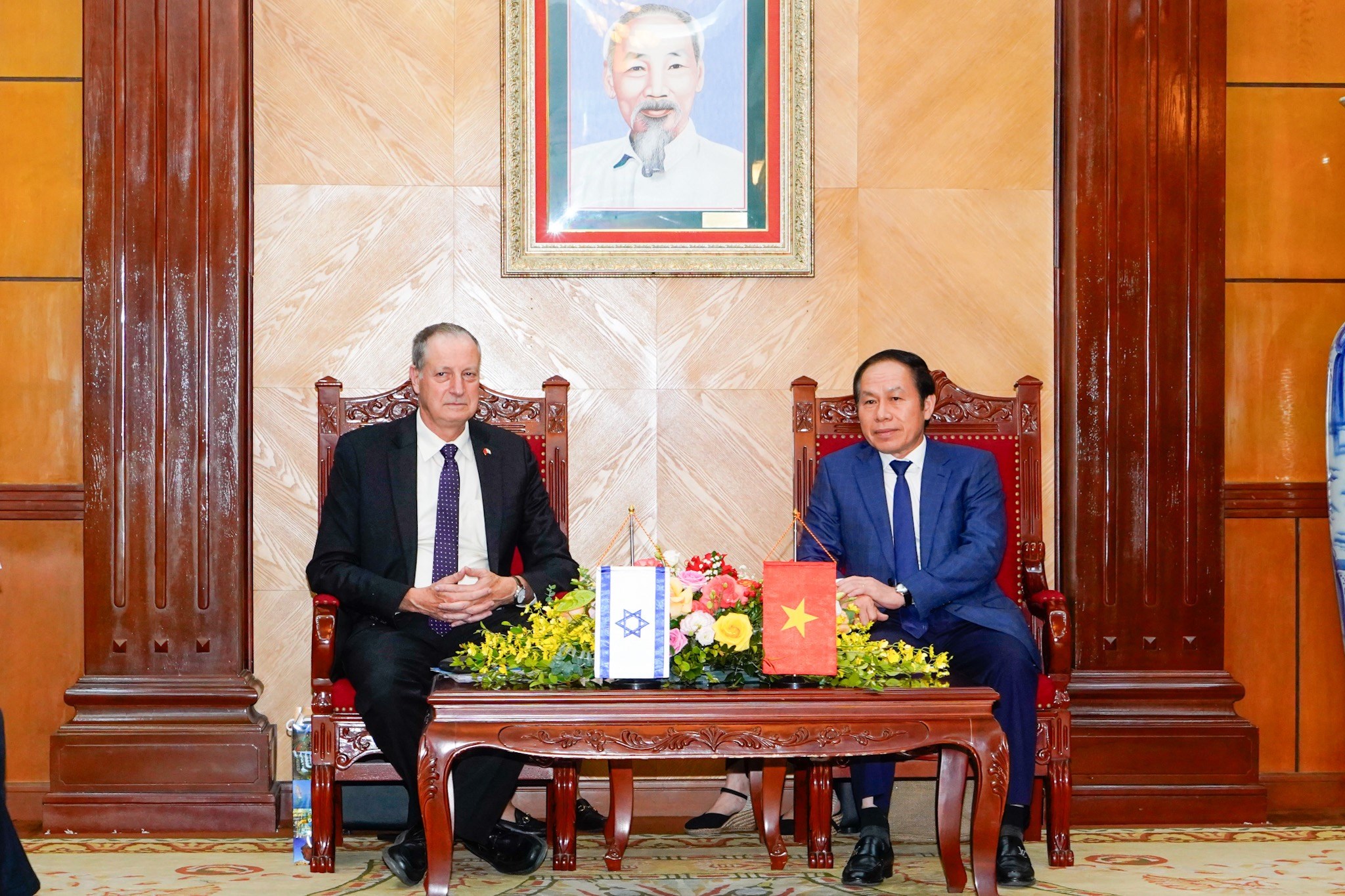 Bí thư Thành ủy Hải Phòng tiếp và làm việc với Đại sứ đặc mệnh toàn quyền Israel tại Việt Nam