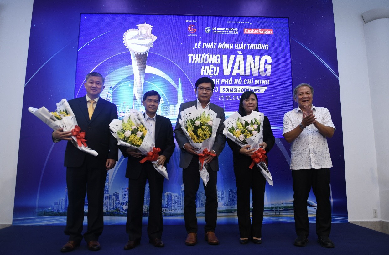 Phát động Giải thưởng Thương hiệu Vàng TP Hồ Chí Minh năm 2023