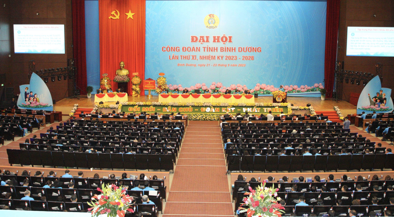 Bình Dương Nâng cao chất lượng các hoạt động chăm lo cho đoàn viên, người lao động