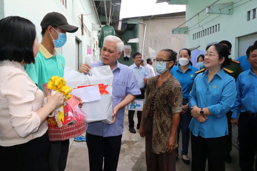 Bình Dương Nhiều hoạt động thiết thực chăm lo cho công đoàn viên, người lao động