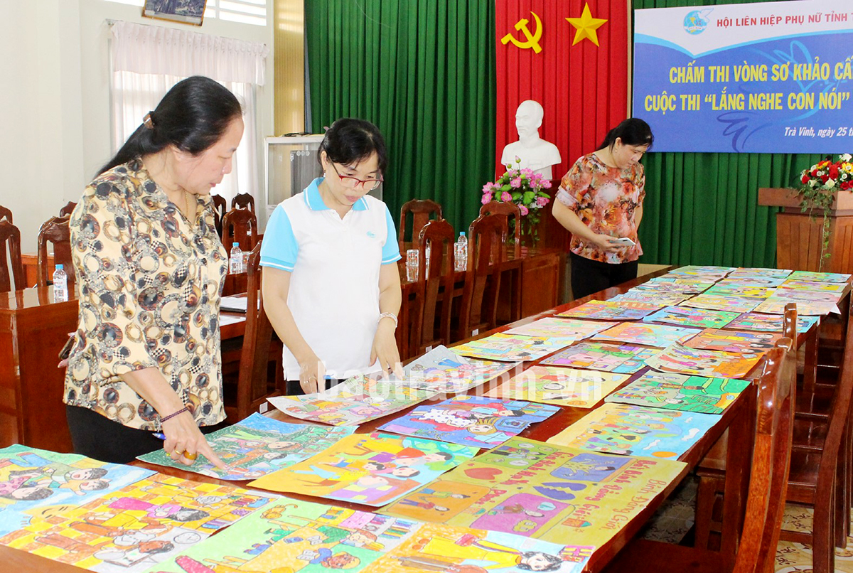 Trà Vinh 214 tác phẩm tham gia sáng tác sản phẩm truyền thông nâng cao nhận thức về bình đẳng giới