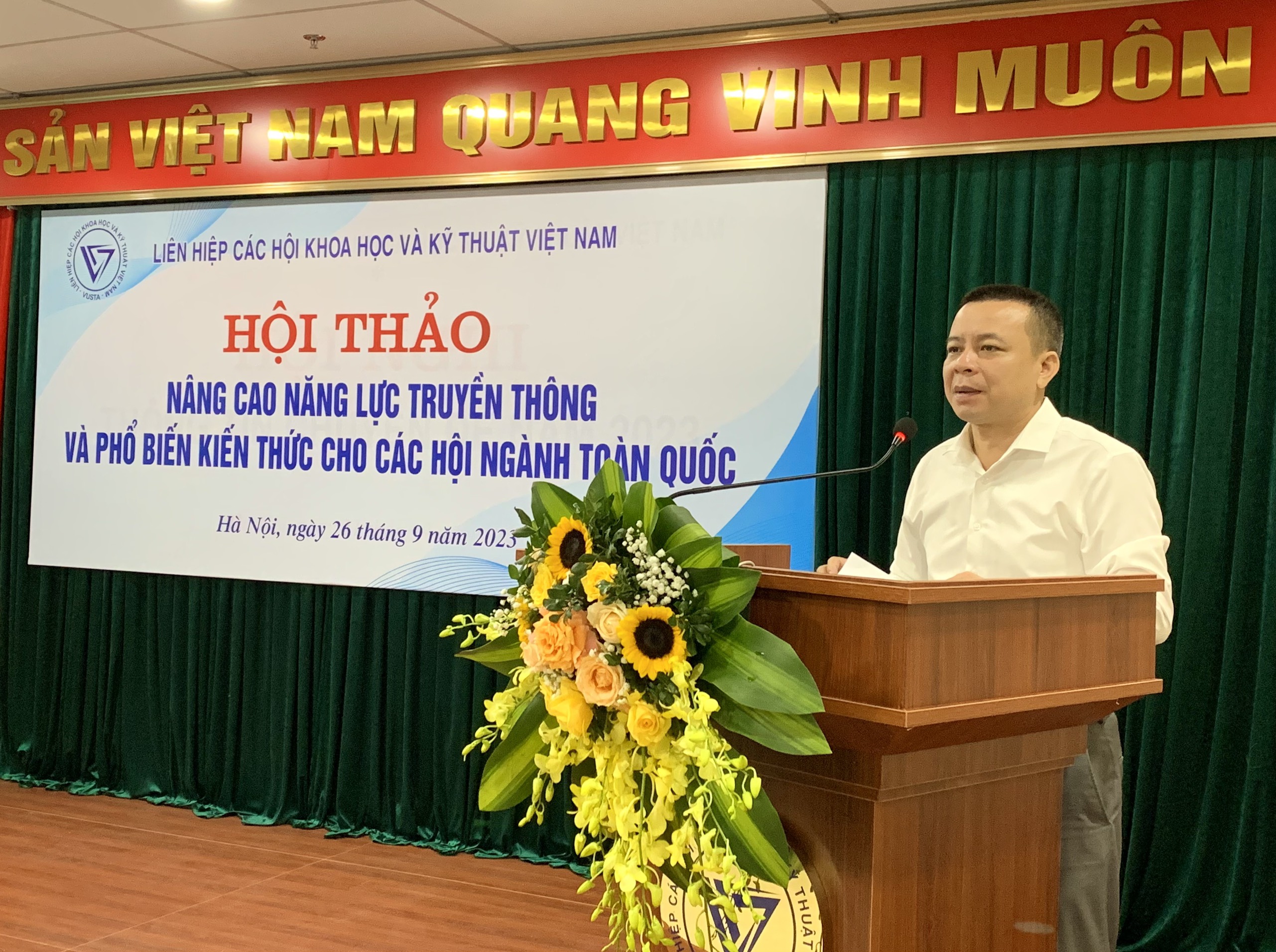 Nâng cao chất lượng đội ngũ nhân sự, đáp ứng yêu cầu công tác truyền thông các hội, ngành