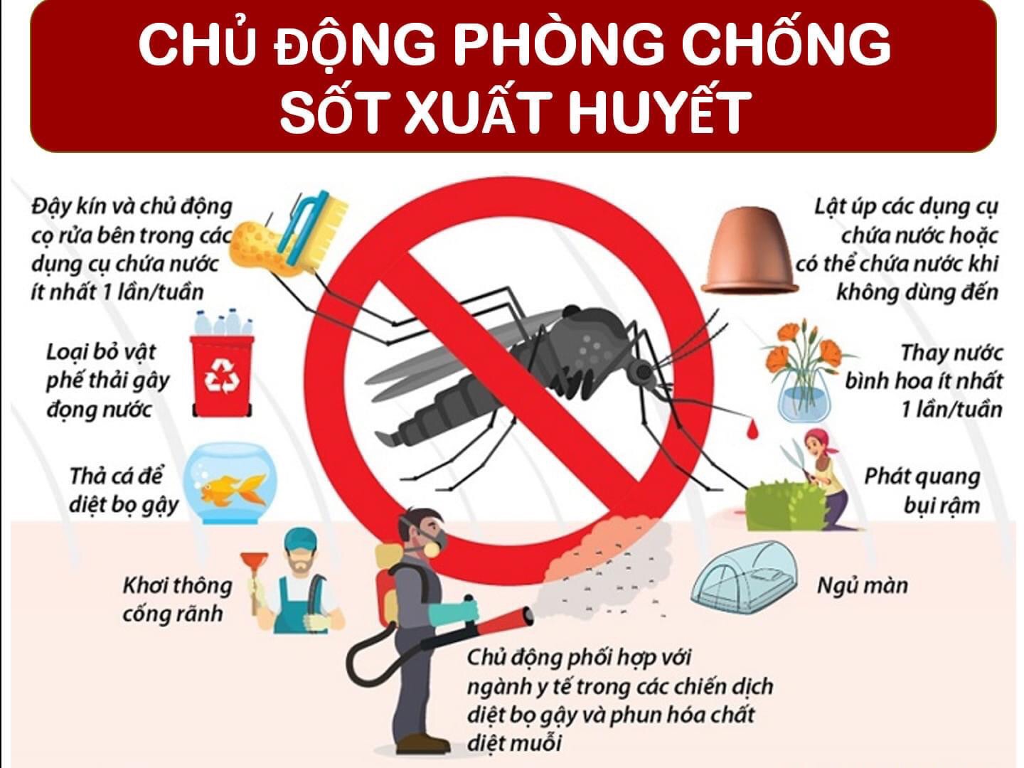 Hà Nội Tập trung cao điểm phòng, chống sốt xuất huyết