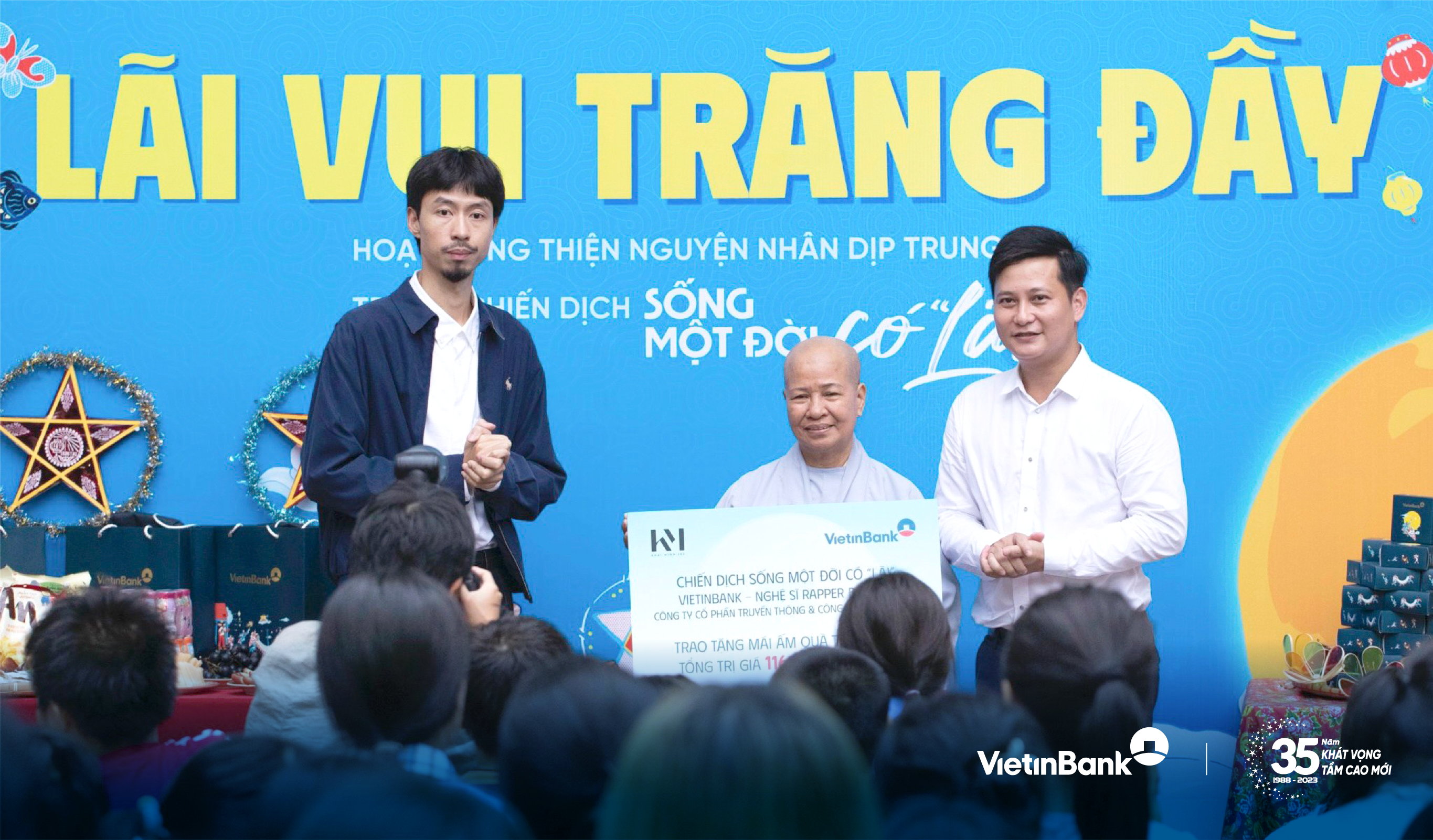“Lãi vui trăng đầy” đến với hàng ngàn trẻ em khó khăn