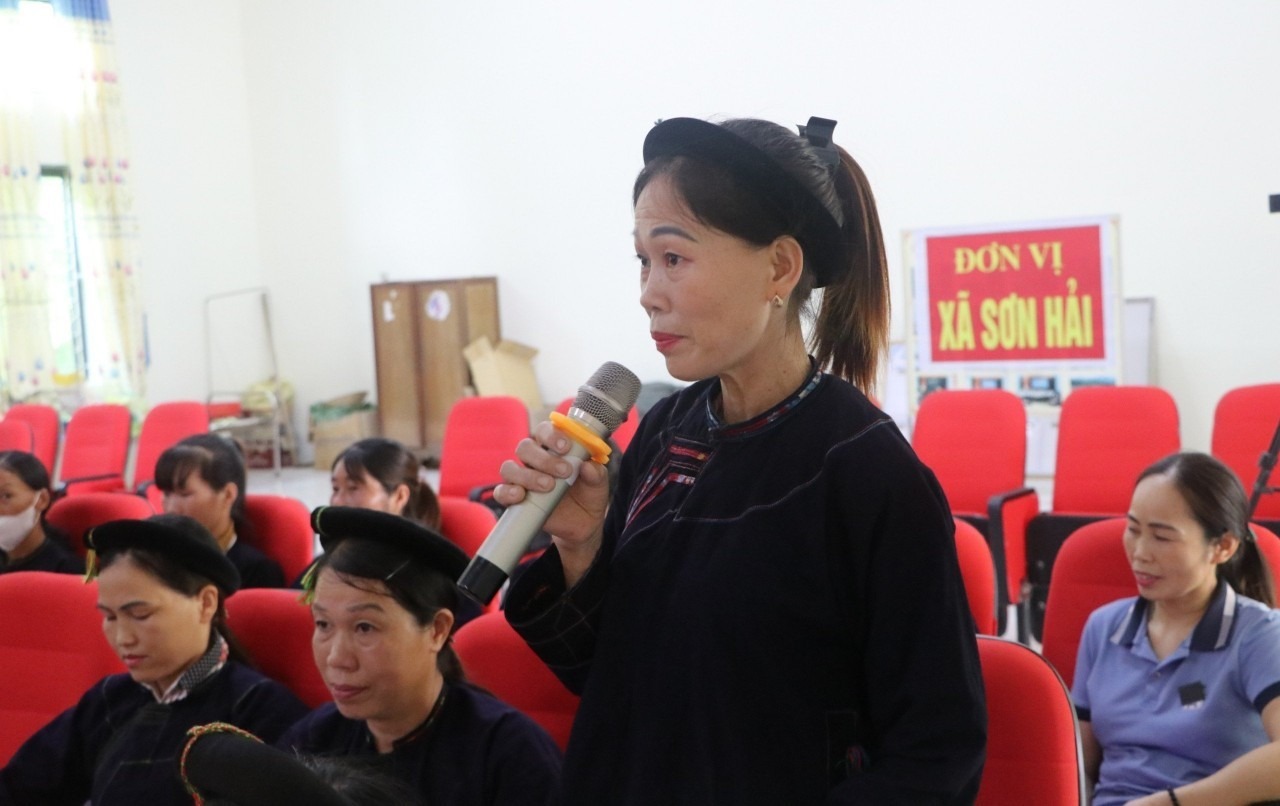 Lục Ngạn Đối thoại chính sách bình đẳng giới đối với phụ nữ vùng đồng bào dân tộc thiểu số