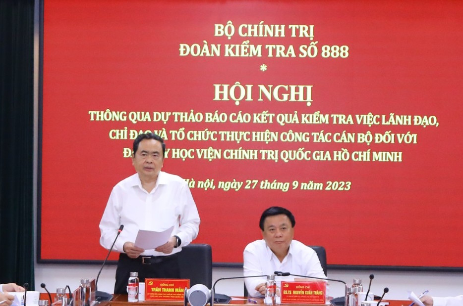 Chú trọng xây dựng văn hóa trường Đảng, đảm bảo kỷ cương gắn chặt chẽ với phát huy dân chủ