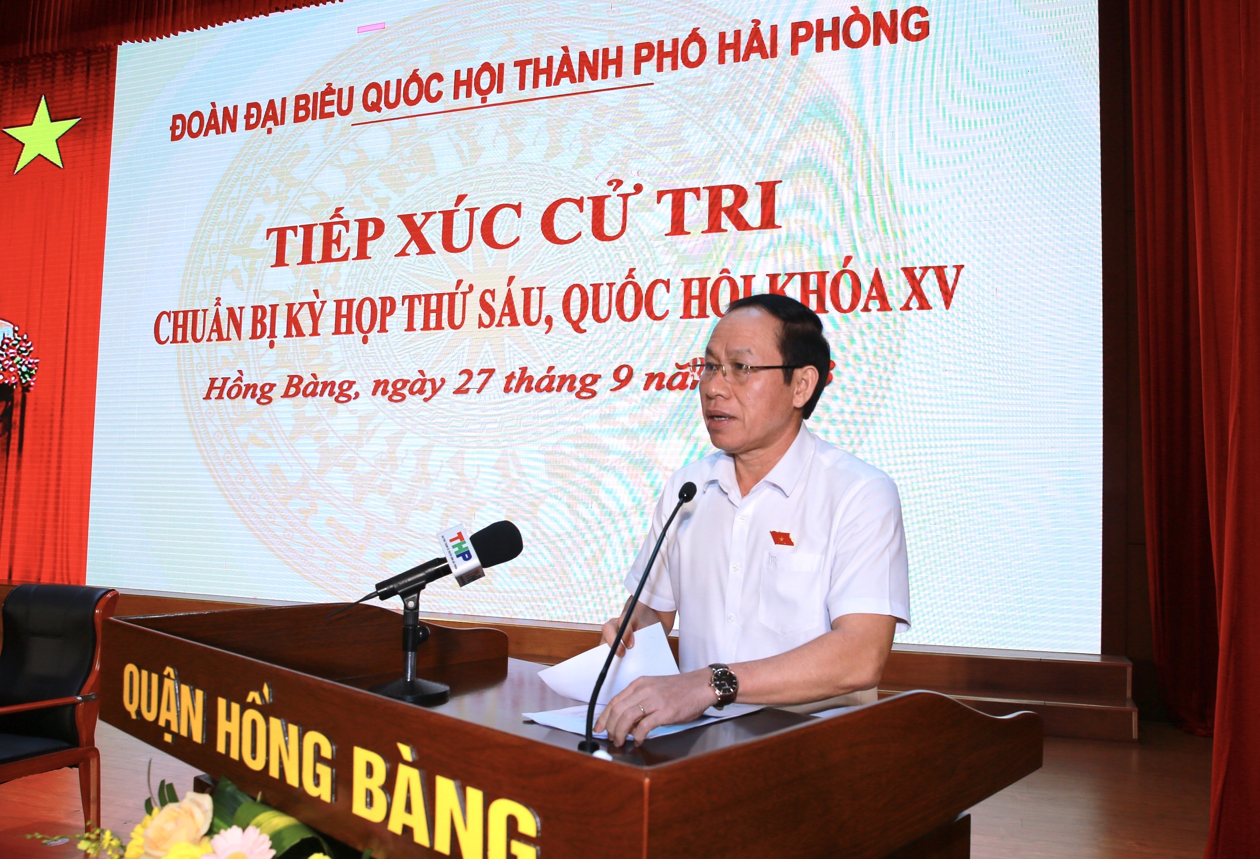 Cử tri Hải Phòng quan tâm đến phát triển kinh tế và đảm bảo an sinh xã hội