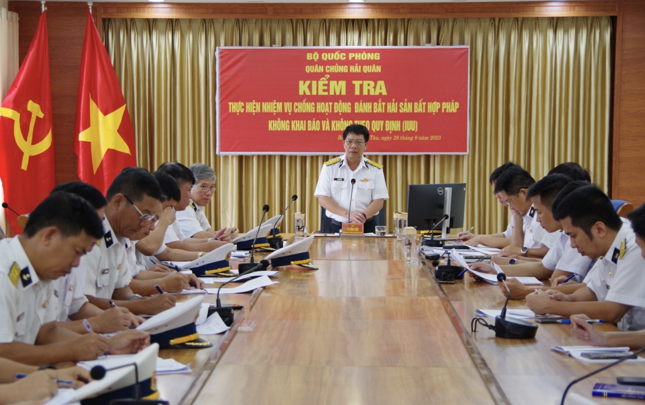 Vùng 2 Hải quân thực hiện tốt nhiệm vụ IUU