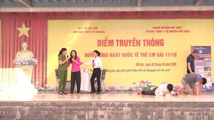 Mỹ Đức Hà Nội  Hưởng ứng ngày quốc tế trẻ em gái