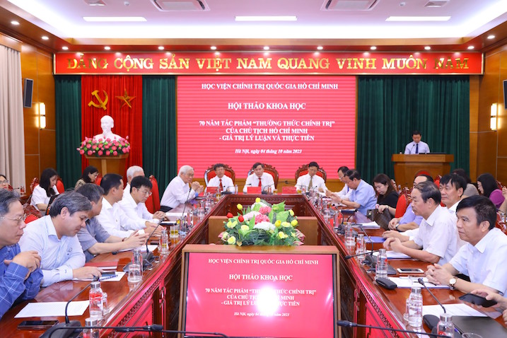 70 năm tác phẩm “Thường thức chính trị” của Chủ tịch Hồ Chí Minh - Giá trị lý luận và thực tiễn