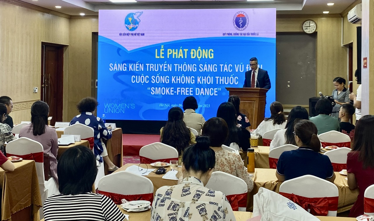 Phát động sáng tác vũ điệu Smoke - free dance - Cuộc sống không khói thuốc