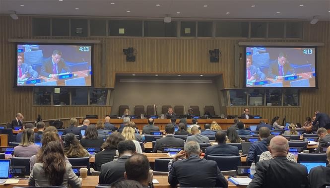 Việt Nam cam kết đóng góp tích cực vào các hoạt động thúc đẩy hoà bình, an ninh và phát triển