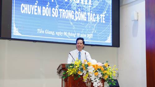 Tiền Giang Hội nghị “Chuyển đổi số trong công tác y tế”