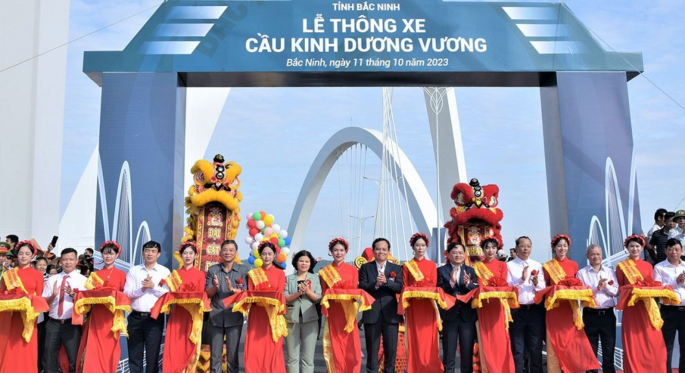 Khánh thành cầu Kinh Dương Vương