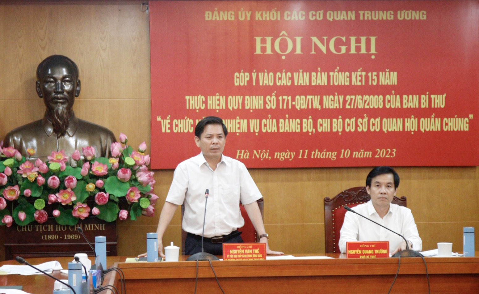Phát huy vai trò lãnh đạo của tổ chức cơ sở đảng trong cơ quan hội quần chúng phù hợp tình hình hiện nay