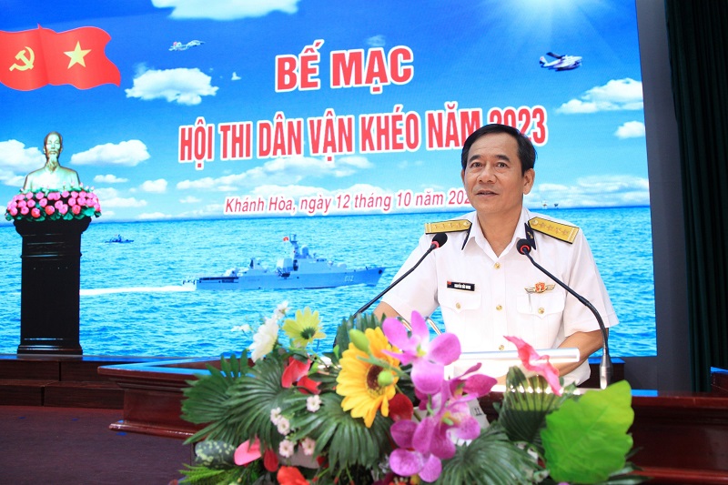 Sôi nổi Hội thi “Dân vận khéo” Vùng 4 Hải quân