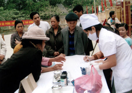 Ngành Y tế Yên Bái chung sức xây dựng nông thôn mới