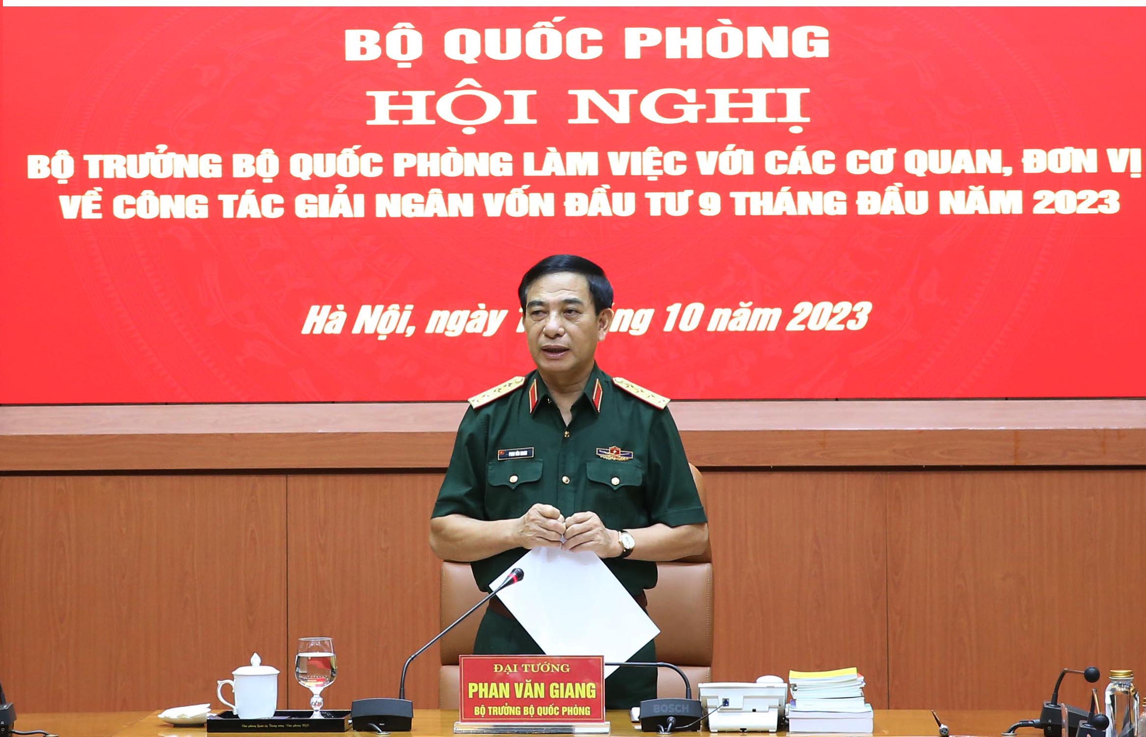 Quân đội đẩy nhanh tiến độ giải ngân vốn đầu tư công