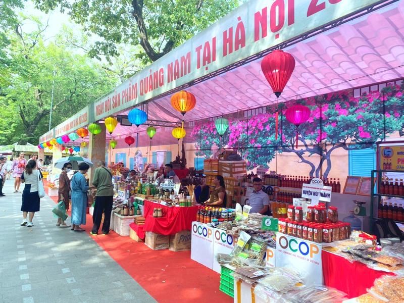 Giới thiệu sản phẩm OCOP Quảng Nam đến với người dân Thủ đô