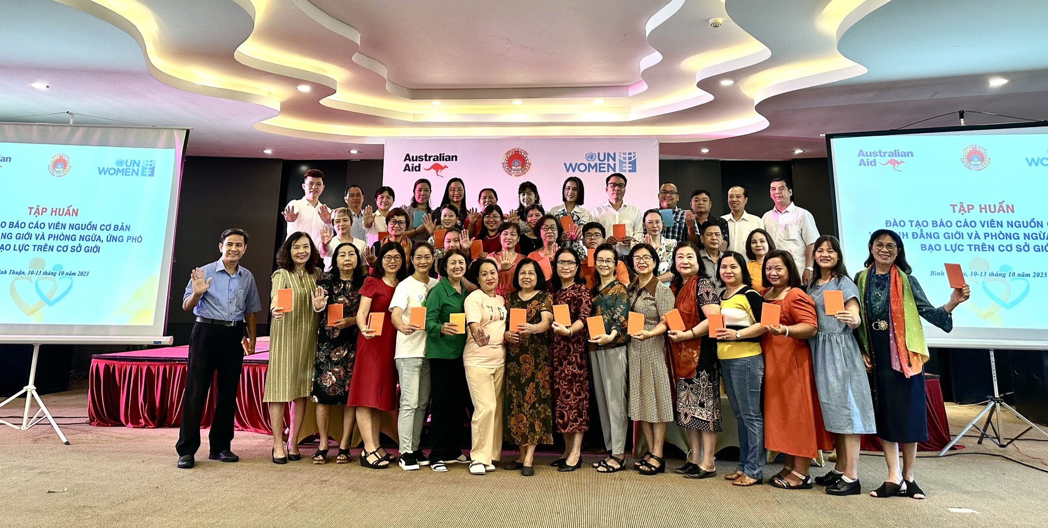 Đào tạo báo cáo viên nguồn về bình đẳng giới và phòng ngừa bạo lực trên cơ sở giới