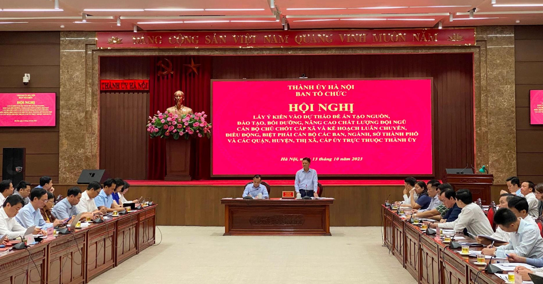 Hà Nội dự kiến sẽ có 4 đợt luân chuyển, điều động cán bộ