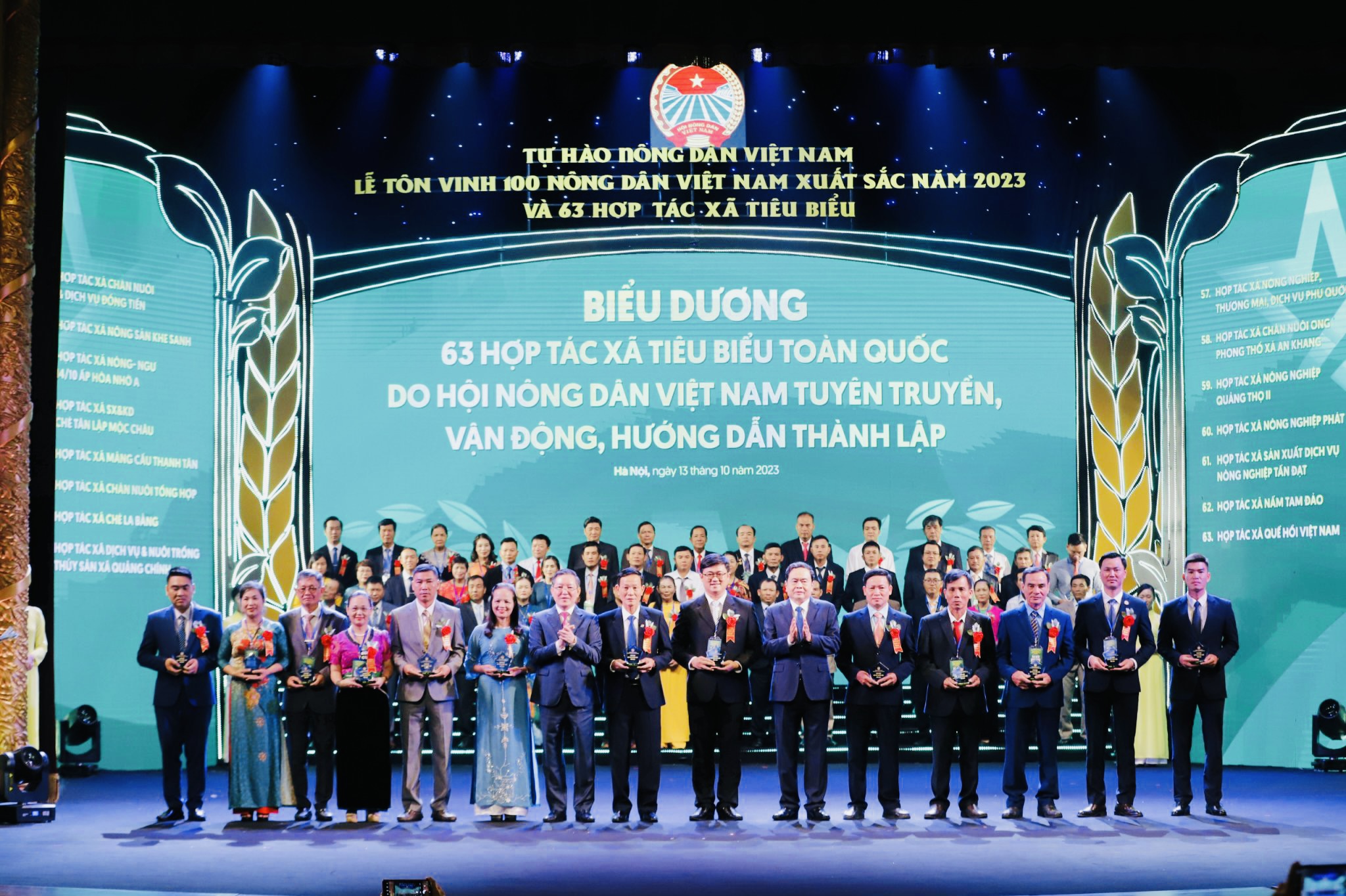 Lan toả các hạt nhân tích cực trong nông nghiệp, nông thôn và nông dân