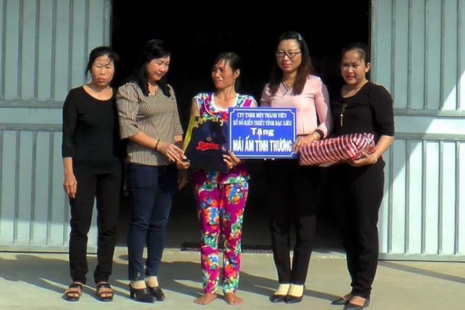 Hội LHPN Hòa Bình Bạc Liêu  Lấy hạnh phúc và lợi ích của chị em làm mục tiêu hoạt động